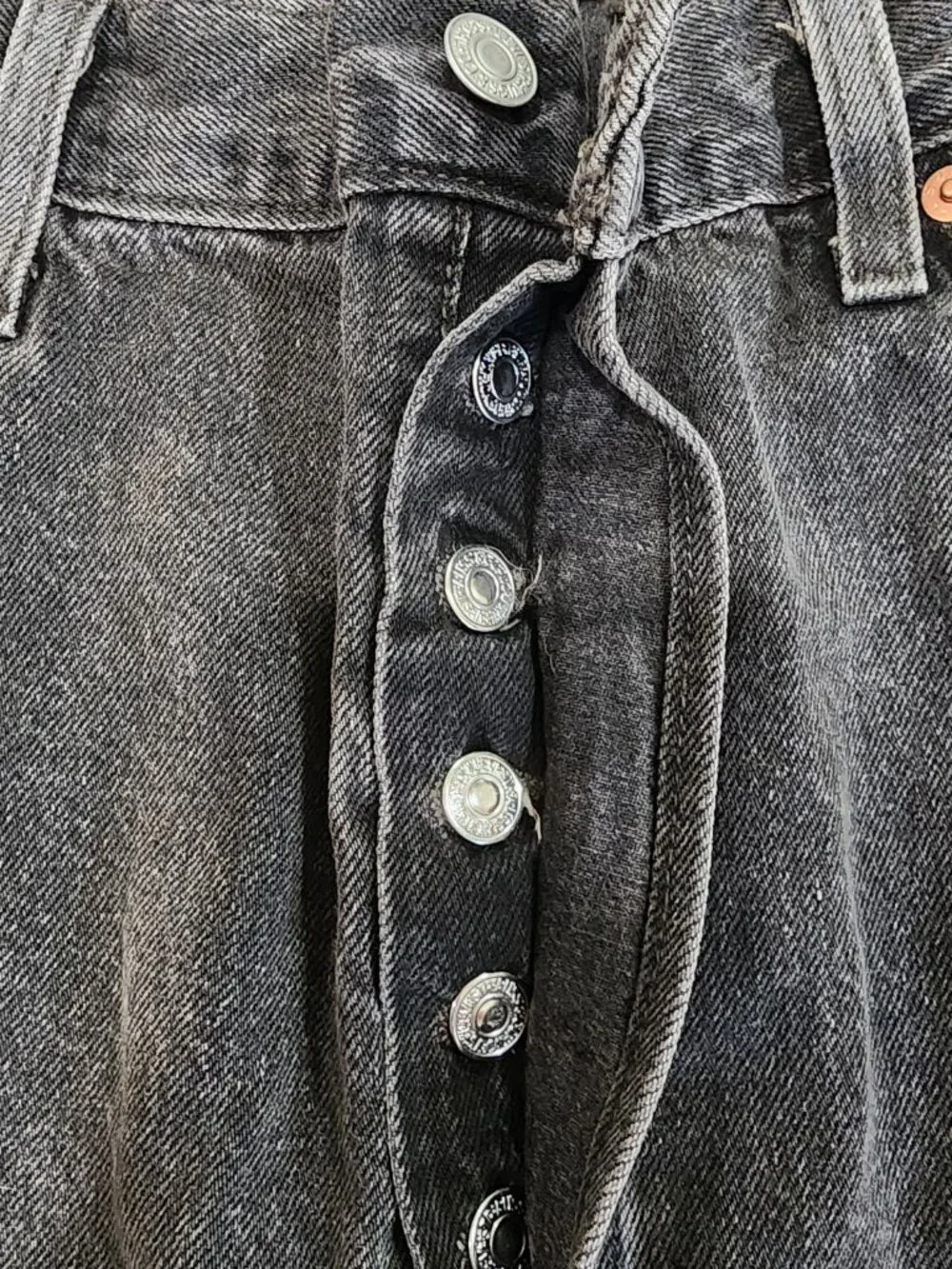 Levi's 501 Original Denim Jeans Straight Leg Button Fly Men's W34 L30 Cotton NWT